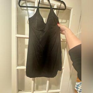 Little Black Zara Halter Dress